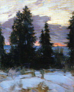 Зимнее утро. 1920