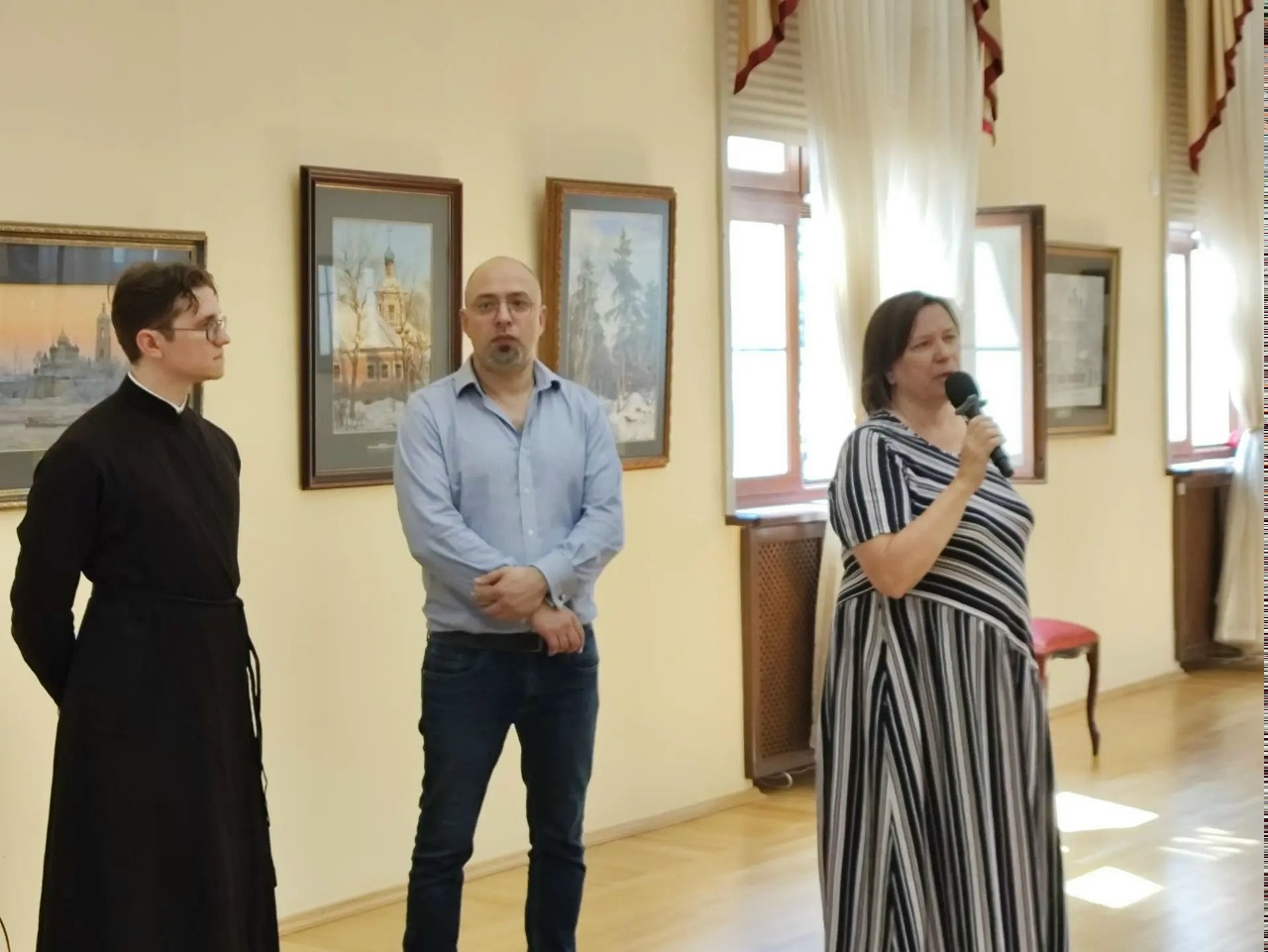 Открытие выставка Сергея Николаевича Андрияки «С любовью к Родине»