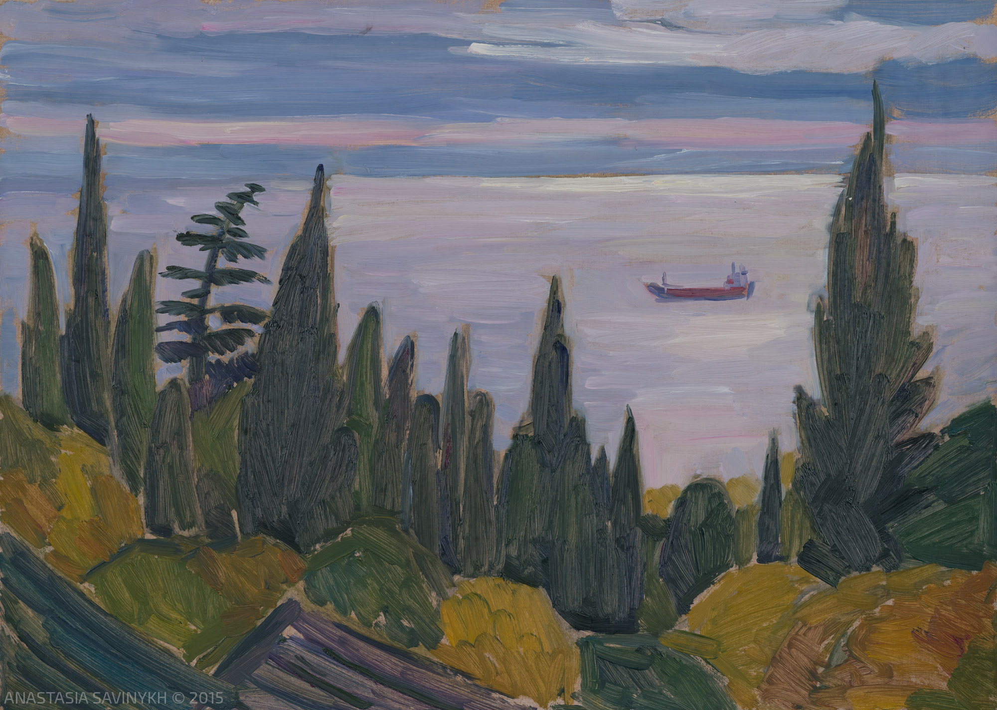 Персональная выставка Анастасии Савиных «От Крыма до Абхазии»